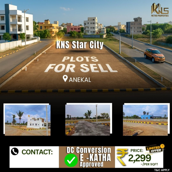 1200 Sq.ft. Residential Plot for Sale in Anekal, Bangalore