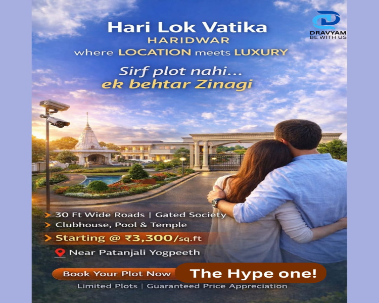  100 Sq. Yards Residential Plot for Sale in Baba Ram Dev Ashram, Haridwar