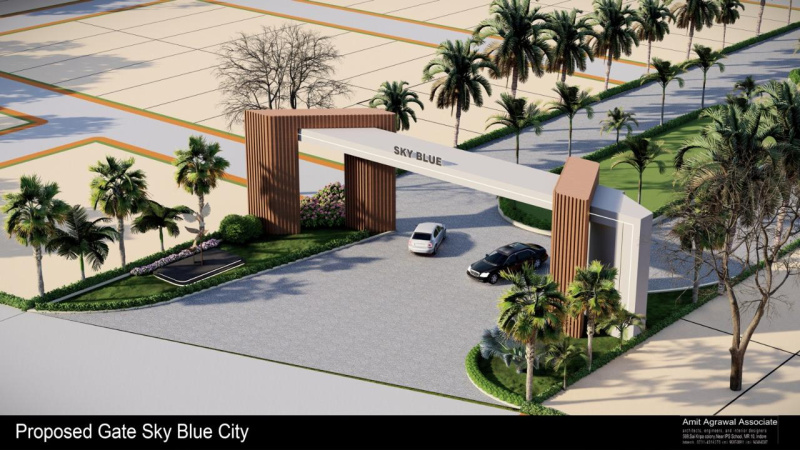  Residential Plot 1000 Sq.ft. for Sale in Super Corridor, Indore