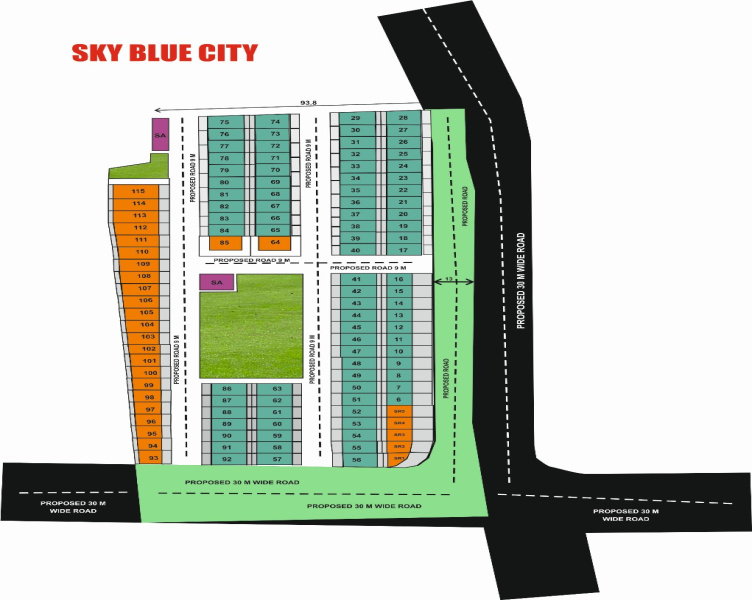  1000 Sq.ft. Residential Plot for Sale in Bada Bangarda, Indore