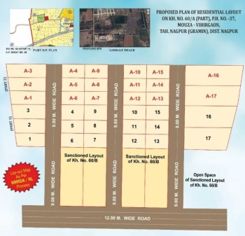  Residential Plot for Sale in Vihirgaon, Nagpur