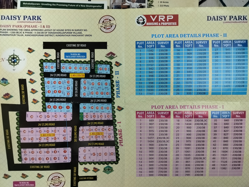  1000 Sq.ft. Residential Plot for Sale in Kundrathur, Kanchipuram