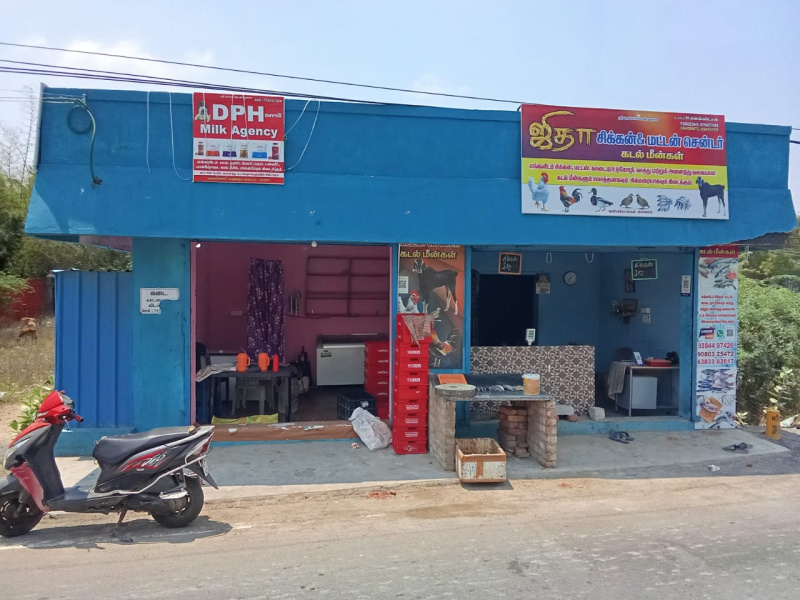  1350 Sq.ft. Commercial Shop for Sale in Walajabad, Kanchipuram