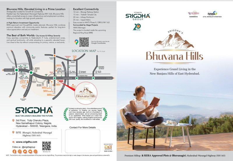  150 Sq.ft. Residential Plot for Sale in Bhongir, Hyderabad