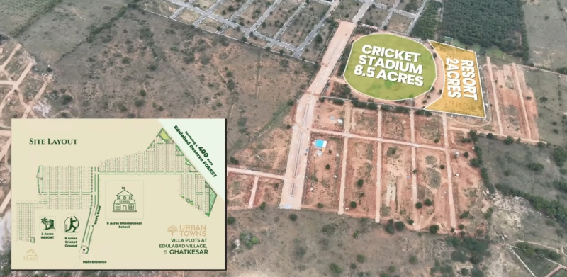 150 Sq. Yards Residential Plot for Sale in Ghatkesar, Hyderabad