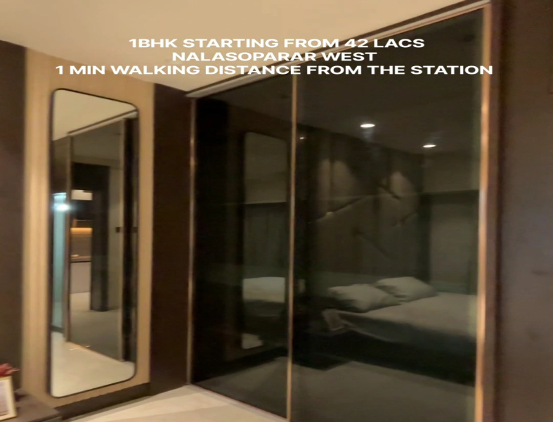 1 BHK 640 Sq.ft. Apartment for Sale in Nilemore, Nalasopara West, Mumbai
