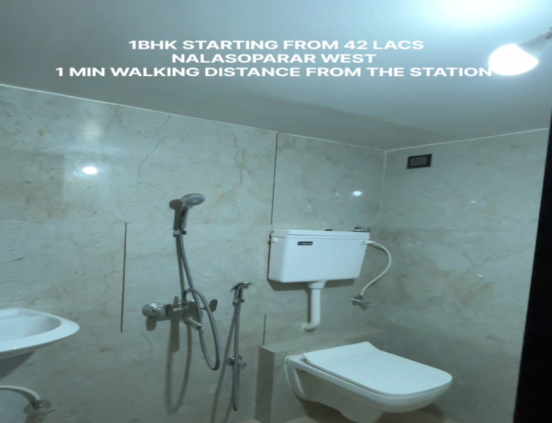 1 BHK 640 Sq.ft. Apartment for Sale in Nilemore, Nalasopara West, Mumbai