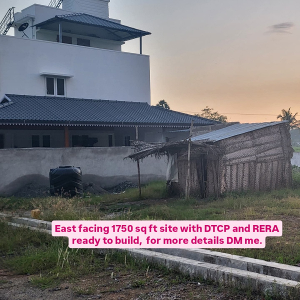  Residential Plot 1749 Sq.ft. for Sale in Nasiyanur, Erode