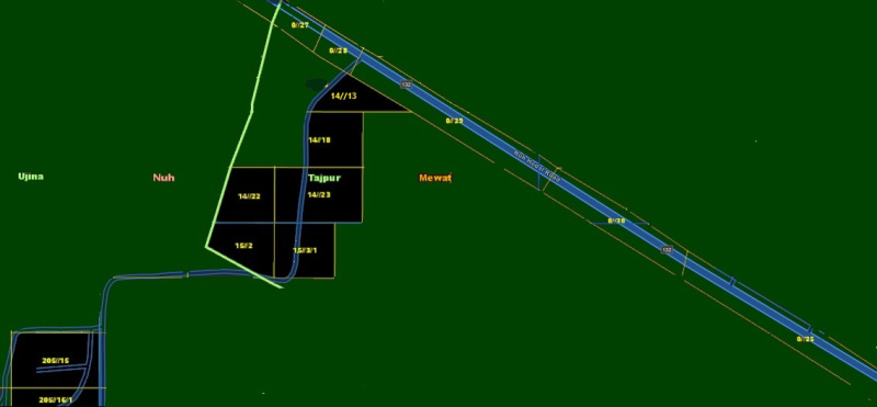 4 Acre Agricultural/Farm Land for Sale in Tajpur, Nuh