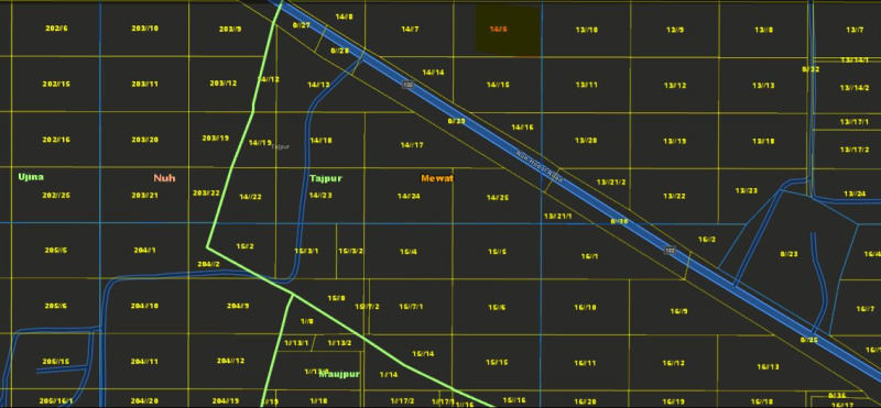  4 Acre Agricultural/Farm Land for Sale in Tajpur, Nuh