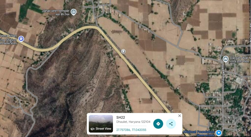  2 Acre Agricultural/Farm Land for Sale in Ferozepur Jhirka, Nuh