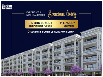 3.5 BHK Builder Floor for Sale in Sector 5, Sohna, Gurgaon
