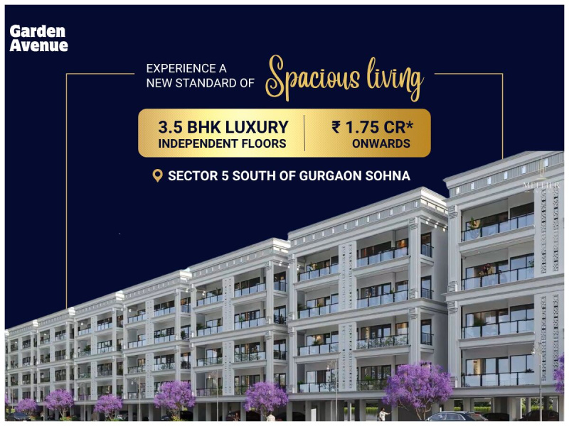 3.5 BHK 1650 Sq.ft. Builder Floor for Sale in Sector 5, Sohna, Gurgaon