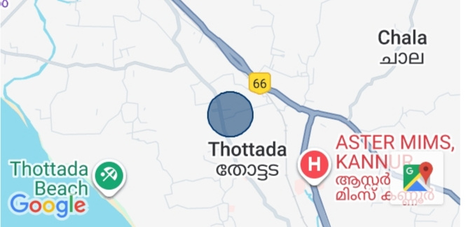  11 Cent Residential Plot for Sale in Chala, Kannur