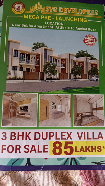  1800 Sq.ft. Residential Plot for Sale in Anekal Road, Bangalore
