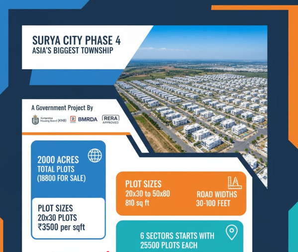  1200 Sq.ft. Residential Plot for Sale in Jigani Road, Bangalore