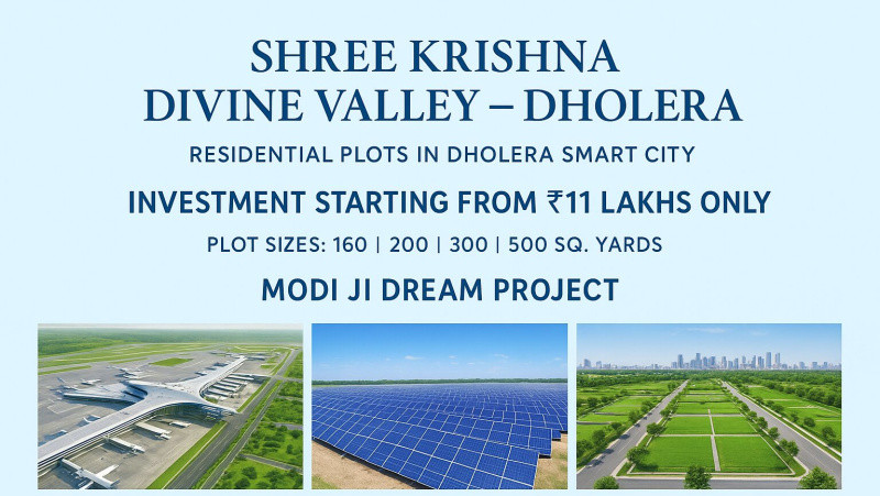 160 Sq. Yards Residential Plot for Sale in Dholera, Ahmedabad