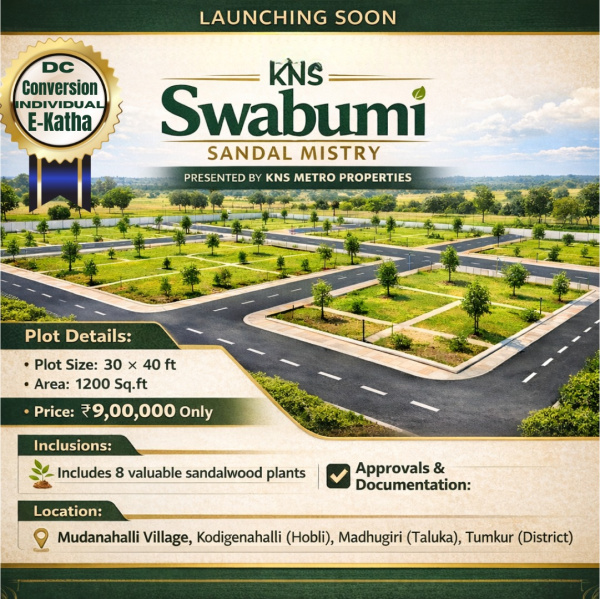  1200 Sq.ft. Residential Plot for Sale in Kodichikkanahalli, Bangalore