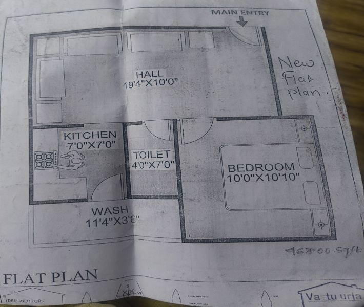 2 BHK 600 Sq.ft. Apartment for Sale in Kshipra, Dewas
