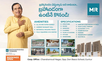 3 BHK Flat for Sale in Inner Ring Road, Guntur