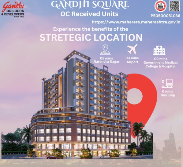  1730 Sq.ft. Business Center for Sale in Omkar Nagar, Nagpur