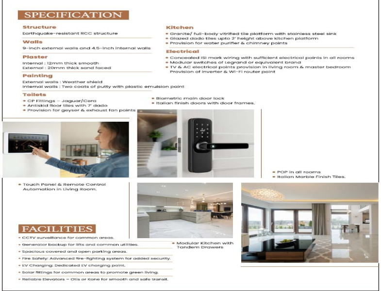 3 BHK 1500 Sq.ft. Apartment for Sale in Besa, Nagpur