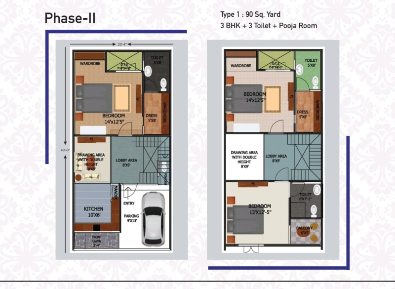 3 BHK 90 Sq. Yards Villa for Sale in Sector 16B Greater Noida West
