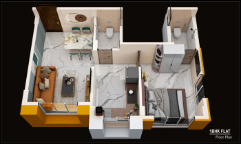 1 BHK Flat for Sale in Haranwali, Palghar