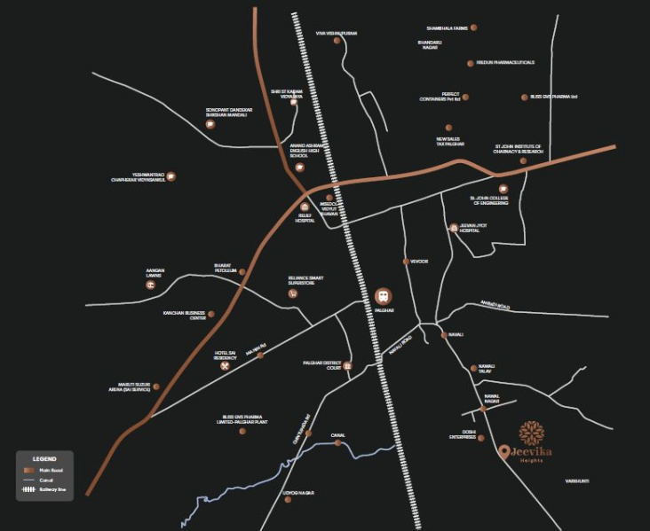 2 BHK 468 Sq.ft. Apartment for Sale in Navali, Palghar
