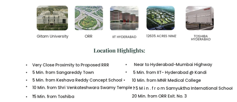  165 Sq. Yards Residential Plot for Sale in Narayankhed, Sangareddy