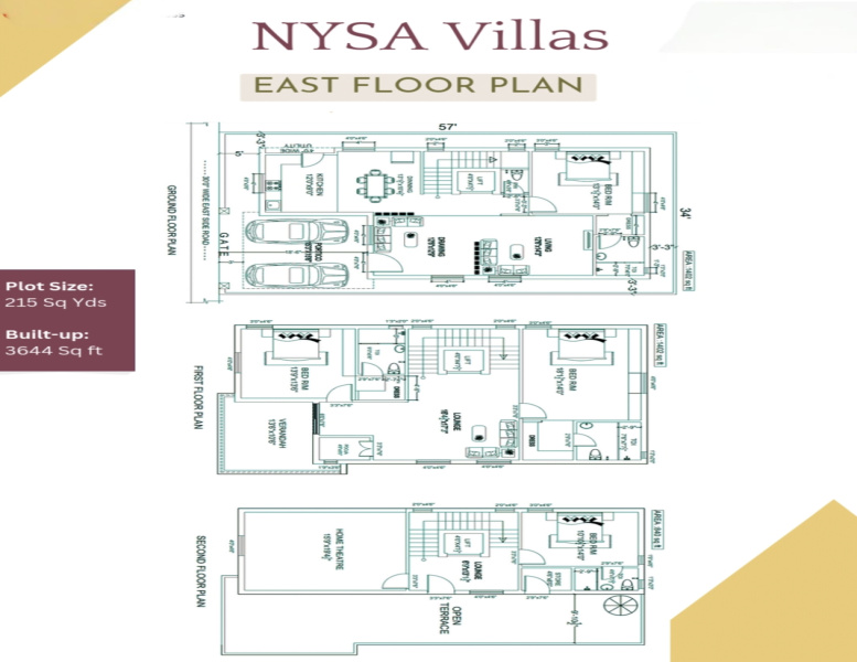 4 BHK 3644 Sq.ft. Villa for Sale in Kolluru, Hyderabad