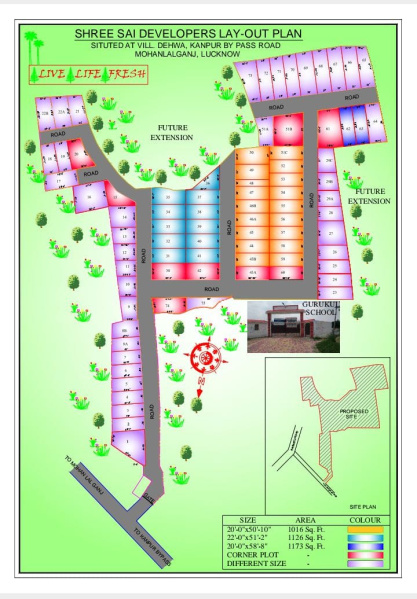  1000 Sq.ft. Residential Plot for Sale in Mohanlalganj, Lucknow