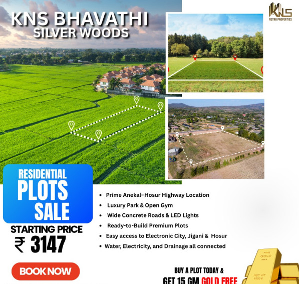  1200 Sq.ft. Residential Plot for Sale in Anekal, Bangalore