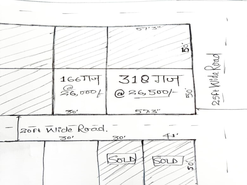  166 Sq. Yards Residential Plot for Sale in Shimla Bypass Road, Dehradun