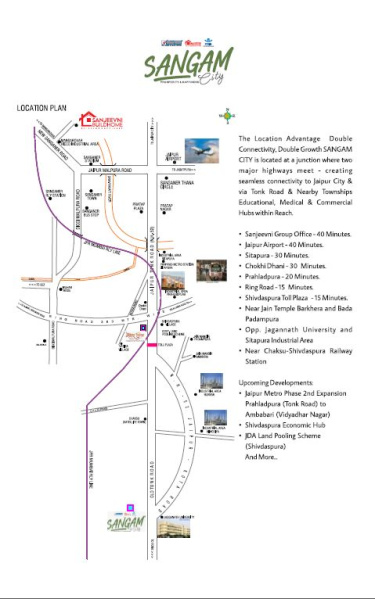  100 Sq. Yards Residential Plot for Sale in Tonk Road, Jaipur