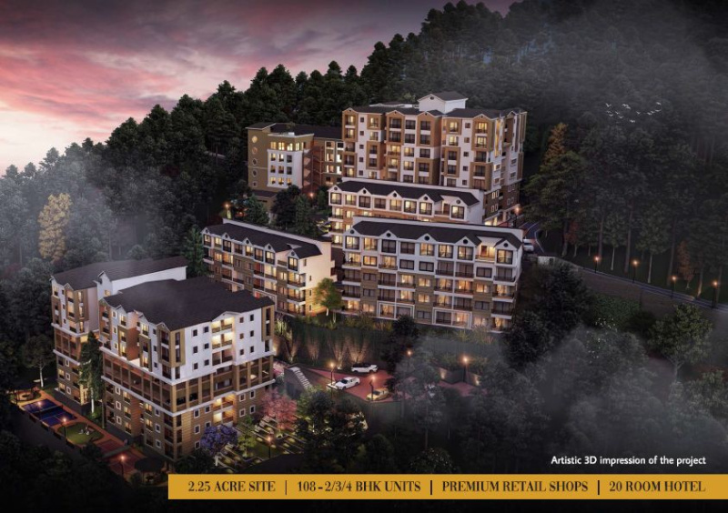 2 BHK 1144 Sq.ft. Apartment for Sale in New Shimla