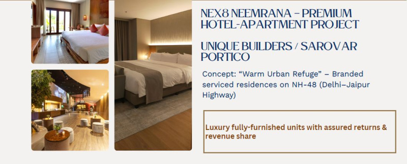  412 Sq.ft. Studio Apartment for Sale in Neemrana, Alwar