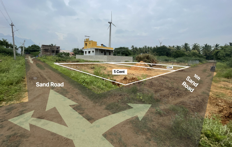  10 Cent Residential Plot for Sale in Radhapuram, Tirunelveli