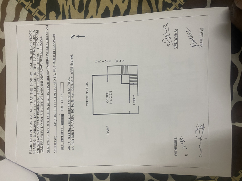  192 Sq.ft. Commercial Shop for Sale in SD Road, Secunderabad