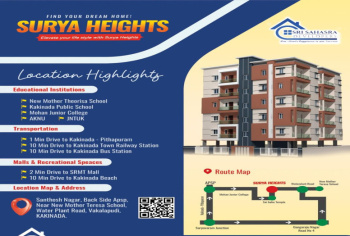 2 BHK Flat for Sale in APSP, Kakinada
