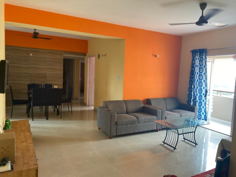 3 BHK 1600 Sq.ft. Apartment for Rent in New Town, Kolkata