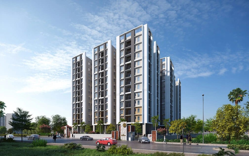 2.5 BHK 1052 Sq.ft. Apartment for Sale in Rajarhat, Kolkata
