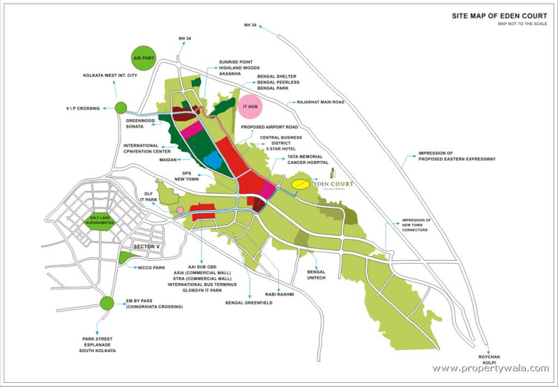 2 BHK 897 Sq.ft. Apartment for Sale in New Town, Kolkata