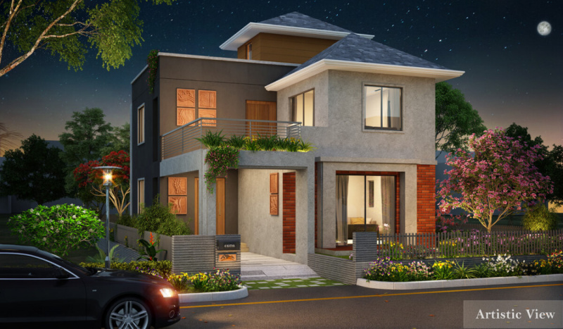 4 BHK 2077 Sq.ft. Villa for Sale in Action Area IIIC Newtown, Kolkata