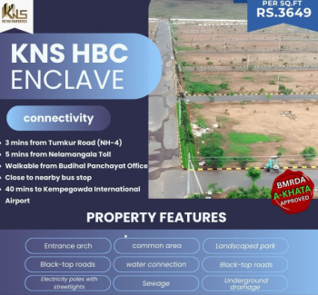  Residential Plot for Sale in Nelamangala, Bangalore
