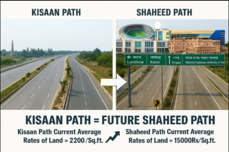  1000 Sq.ft. Residential Plot for Sale in Sultanpur Road, Lucknow