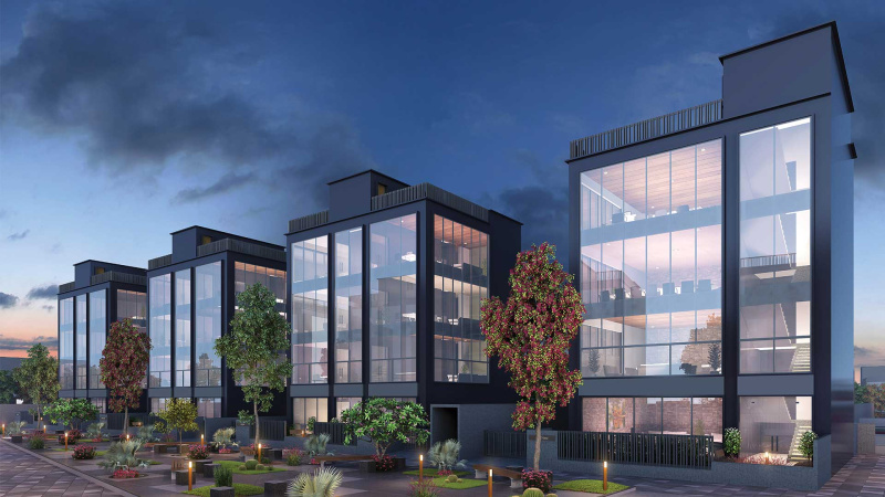  1706 Sq.ft. Office Space for Rent in Makarba, Ahmedabad