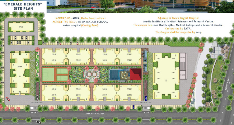 4 BHK 2360 Sq.ft. Apartment for Sale in Sector 88 Faridabad