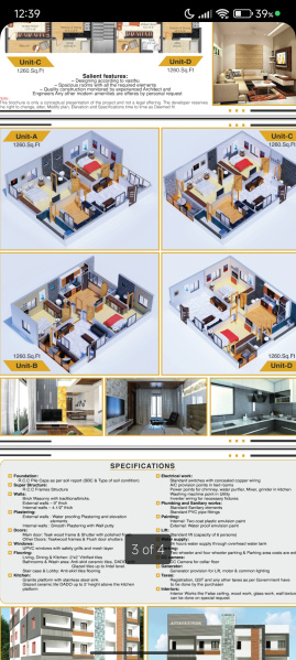 2 BHK 1250 Sq.ft. Apartment for Rent in Santosh Nagar, Kurnool