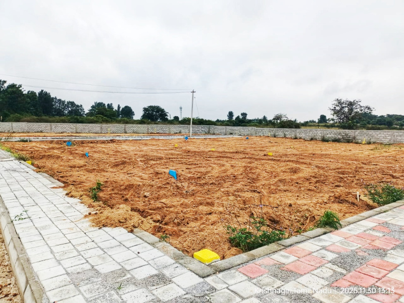  1200 Sq.ft. Residential Plot for Sale in Kelamangalam Road, Hosur